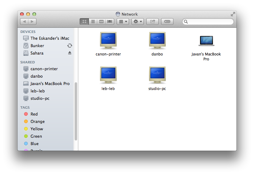 windows networking for mac